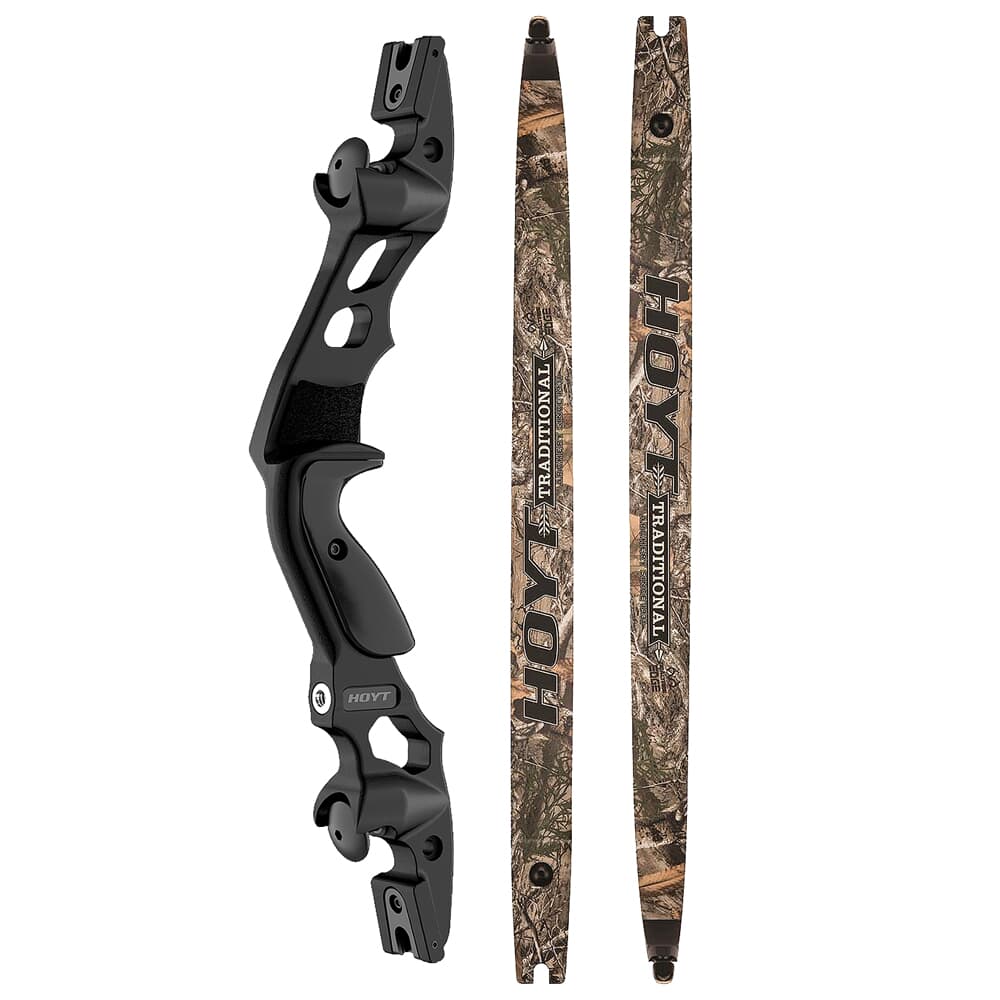 Hoyt Satori 19 Blackout Riser w/Satori 40# MD Realtree Trad Limbs 1935081