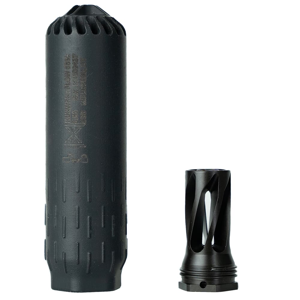 HUXWRX Flow 556K Suppressor with Flash Hider Kit, Black 2449