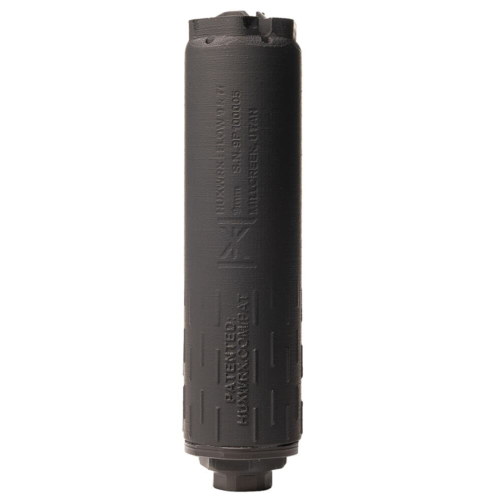 HUXWRX Flow 9K TI Suppressor, Black, 2949