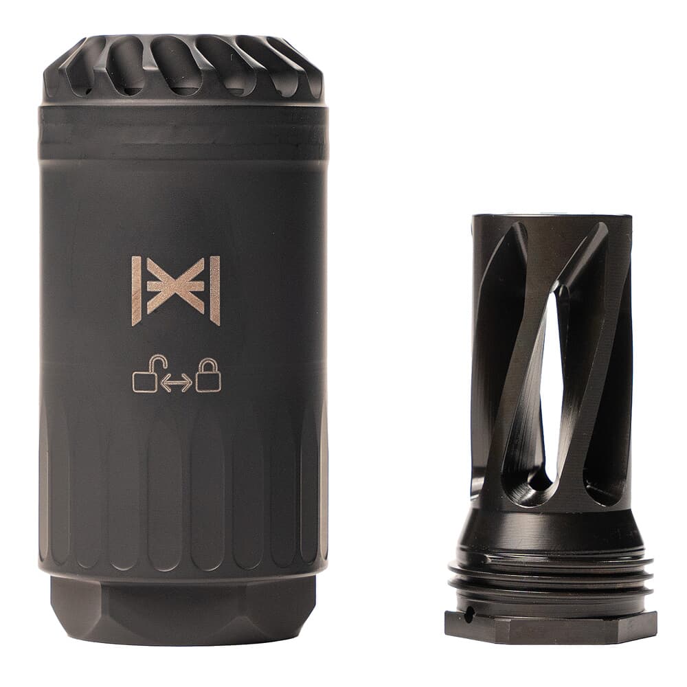 HUXWRX Blastphemy + Flash Hider 556 1/2x28 Black Accessory 3063