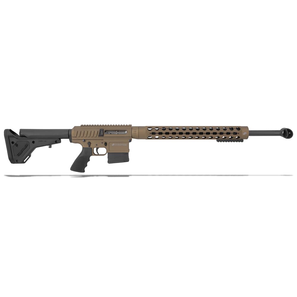 JP Enterprises Long Range Precision Rifle 6.5 Creedmoor 22&quot; 1:8&quot; Burnt Bronze Cerakote w/(1) 10rd P-Mag JP-LRP07-19-0272 Order #19-0272