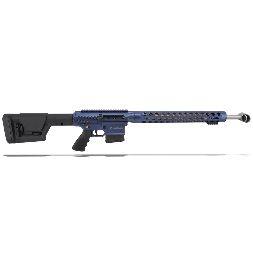 JP Enterprises Long Range Precision Rifle 22" Supermatch Bbl 1:8" Gun Candy Cobalt XL Port Position w/(1) 10rd P-Mag LRP07-19-1259 Order #19-1259