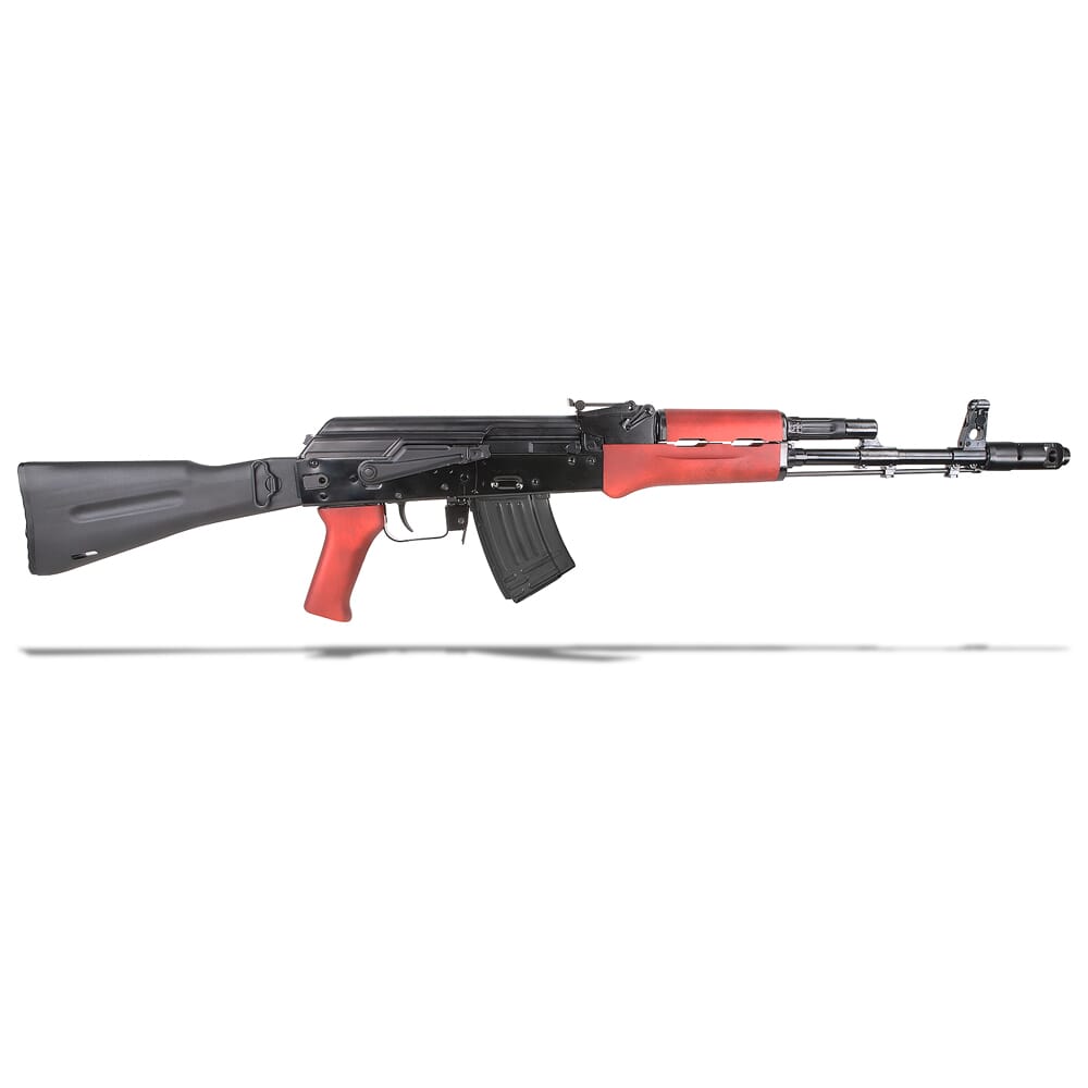 Kalashnikov USA KR-103SFSRW-TEN 7.62x39mm 16.33" Bbl Side Folding Red Italian Wood Edition Rifle w/(1) 10rd Mag KR-103SFSRW-TEN