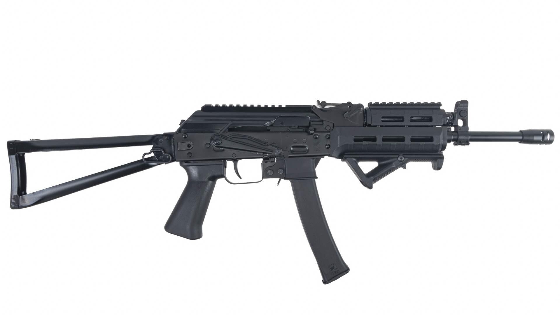 Kalashnikov USA KOMBLOC-II-SBR 9mm 12.5" Bbl Short Barreled Semi-Auto Rifle w/(2) 30rd Mags (NFA) KOMBLOC-II-SBR