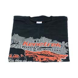 Kenetrek Logo T-Shirt Black Long Sleeve L KEQ-TBLK LG