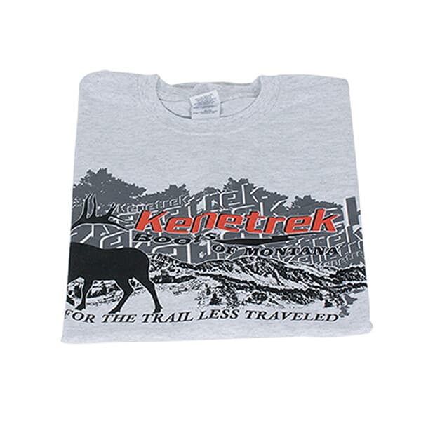 Kenetrek Logo T-Shirt Grey Short Sleeve M KEQ-TGRY M