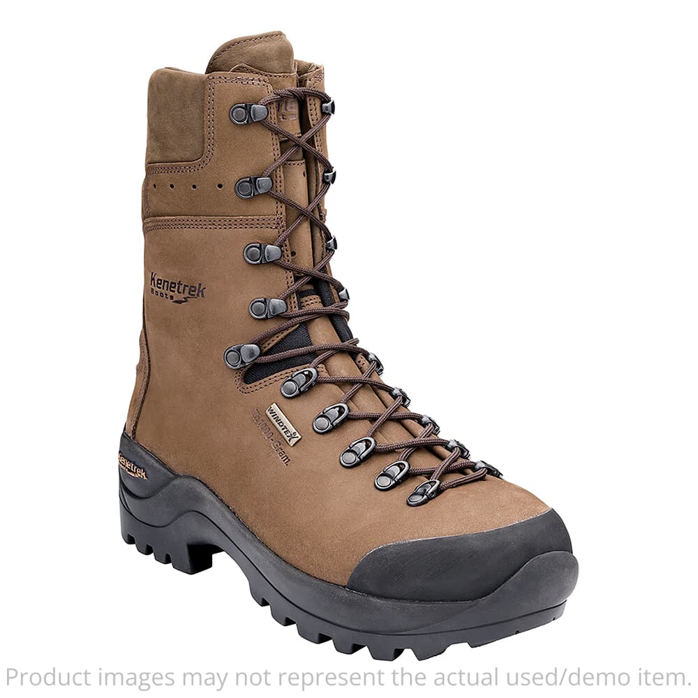 USED Kenetrek Lineman Extreme 1000 ST 11.5M Brown Work Boots KE-410-L1-11.5M - Light Wear USED9980