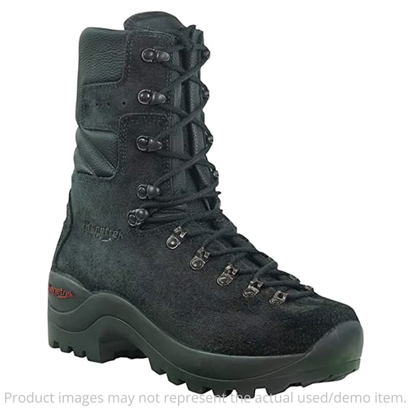  Kenetrek USED Wildland Fire Black Size 9.5W Boots KE-420-WF-BLK-9.5W - Like New, No Box, Dirt on Sole UA2569 For Sale