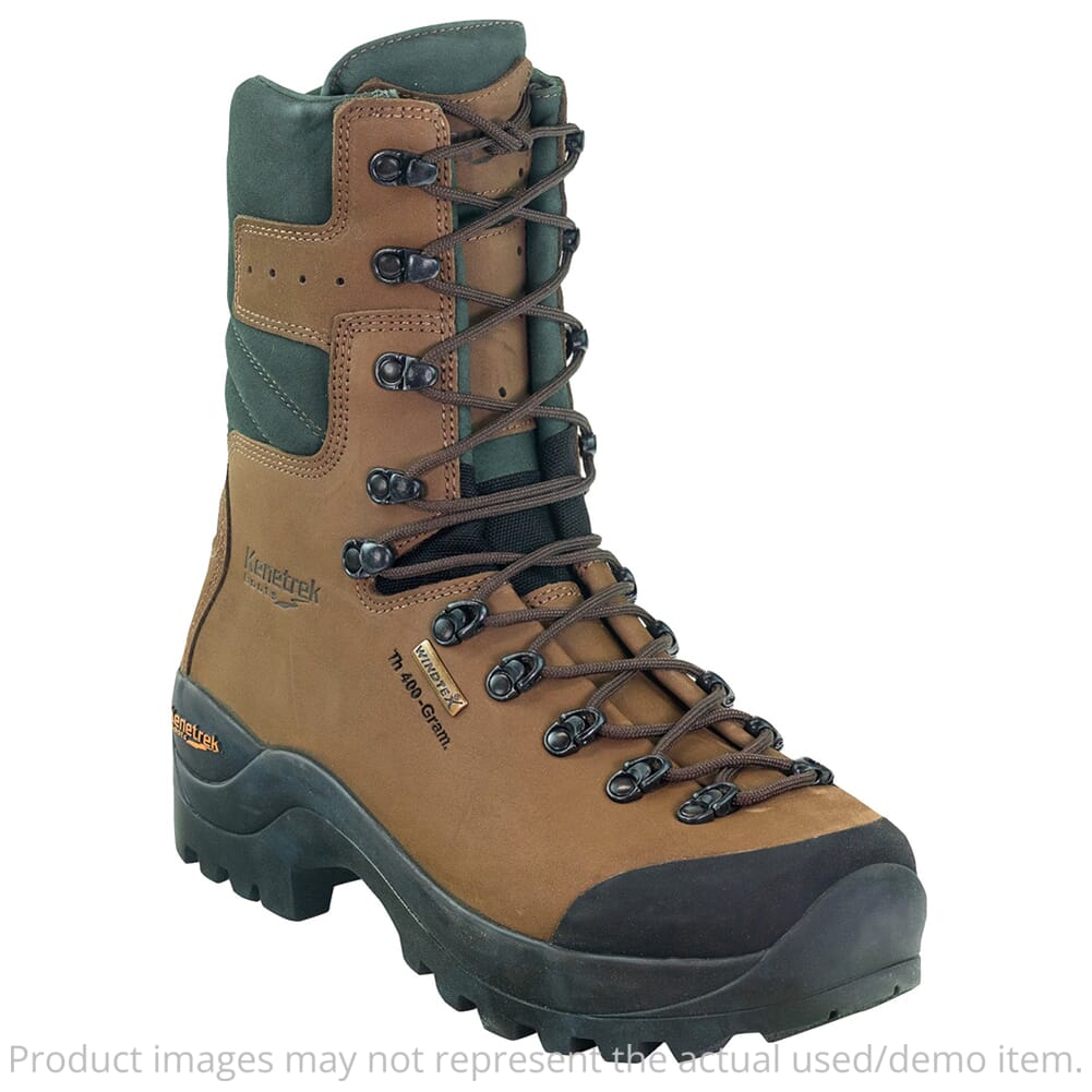 Kenetrek USED Mountain Guide 400 Brown 9.5M Mountain Boots KE-427-G4-9.5M Damaged Packaging UA4798