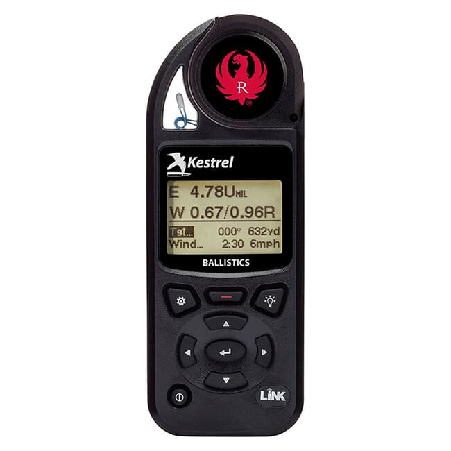 Ruger Kestrel 5700 Ballistic Weather Meter with LiNK 0857BLBLK-RUG