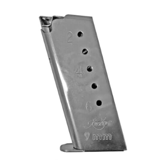 Kimber Solo 9mm 6rd Stainless Magazine 1200037A