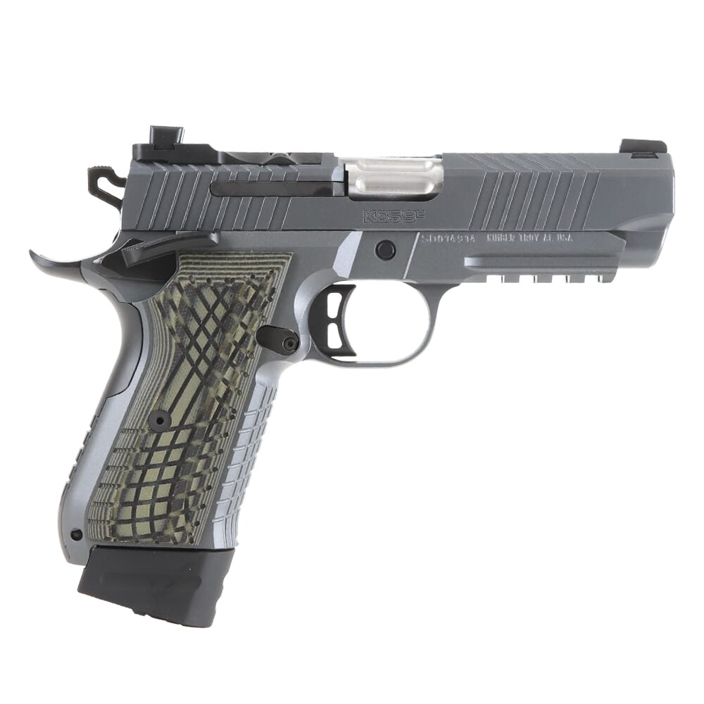 KSC　M9＆M92 Kimber KDS9c Rail 9mm 15rd/18rd Gray Pistol w/High Texture