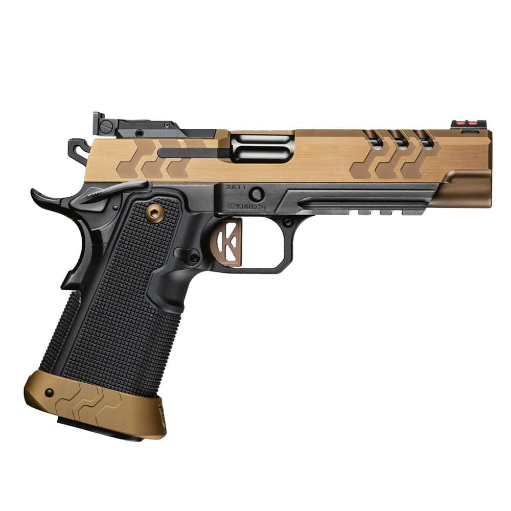 Kimber 2K11 Target 9mm Black/Coyote Optics Ready Pistol w/(1)17rd &amp; (2)20rd Magazines 3500053