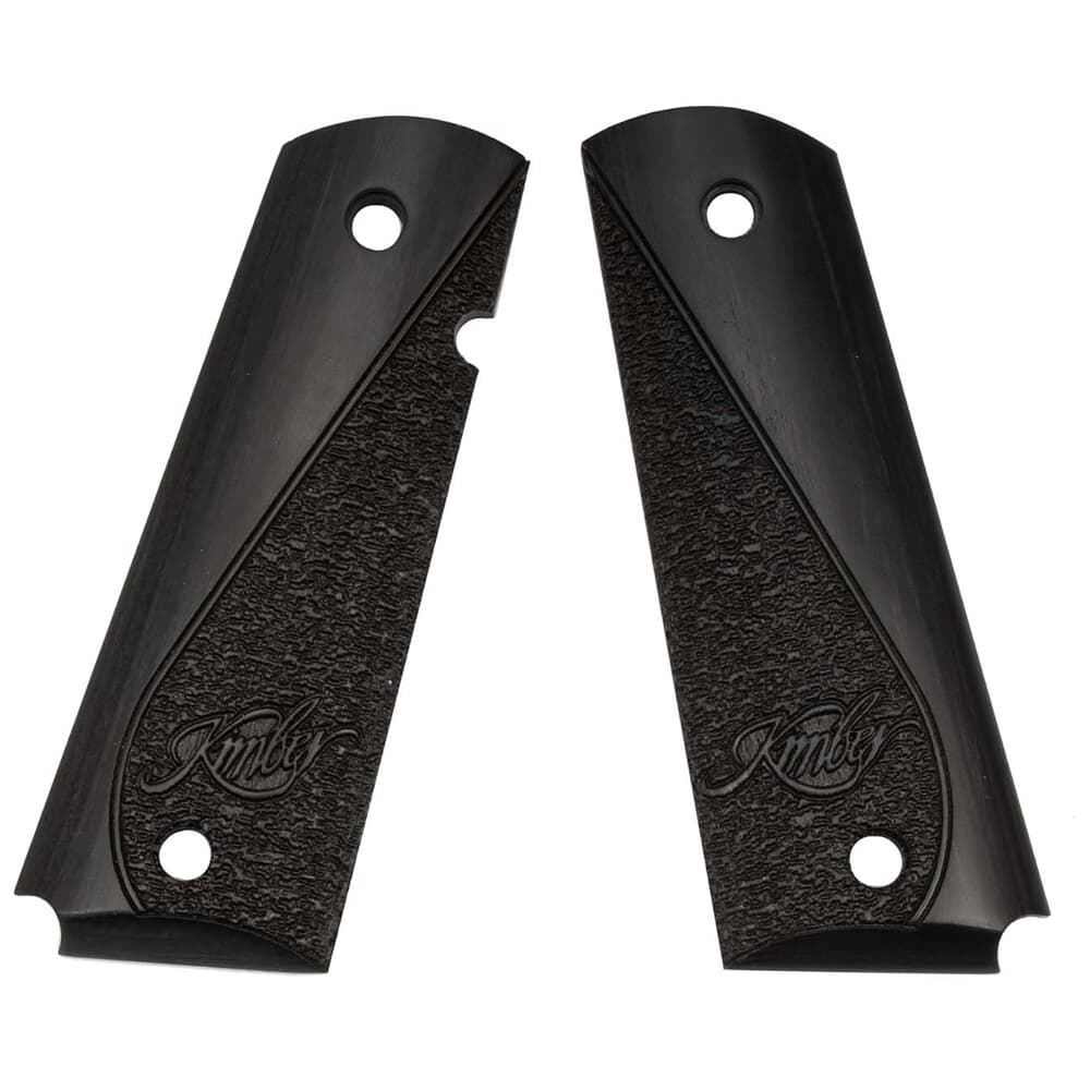 Kimber Stipple/ Scallop grey laminate, full size Grips. MPN 1000590A