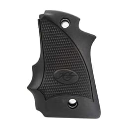 Kimber Micro 9mm Checkered Black Rubber Wraparound w/Finger Grooves Grips 4000901