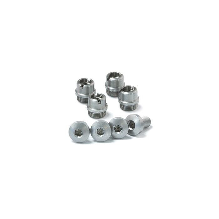 Kimber Stainless Grip Bushings & Screws 4pk 4100090