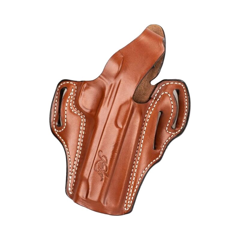 Kimber 1911 5&quot; Cocked &amp; Locked RH Tan Holster w/Optic Installed 4100330