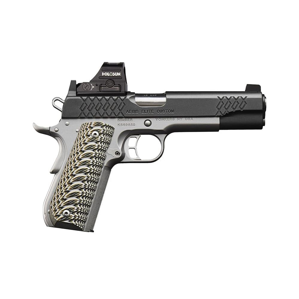 Kimber Aegis Elite Custom .45 ACP 5&quot; Bbl 1911 Pistol w/507C-GR X2 Sight 3000505
