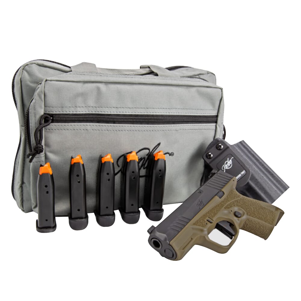 Kimber R7 Mako 9mm Bbl Optics Ready FDE Pistol w/Mission First Tactical Holster, Kimber Range Bag, (5) 10rd Mags 3800021