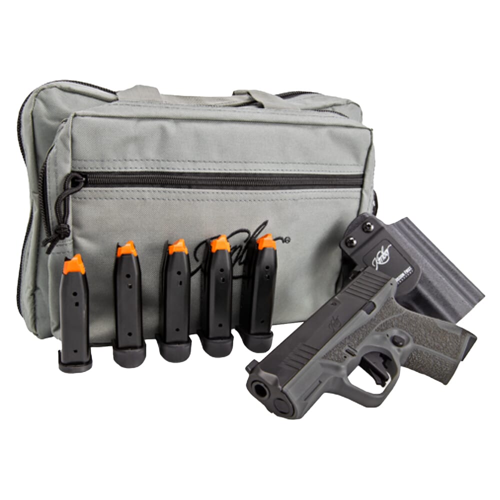 Kimber R7 Mako 9mm Bbl Optics Ready Gray Pistol w/Mission First Tactical Holster, Kimber Range Bag, (5) 10rd Mags 3800023