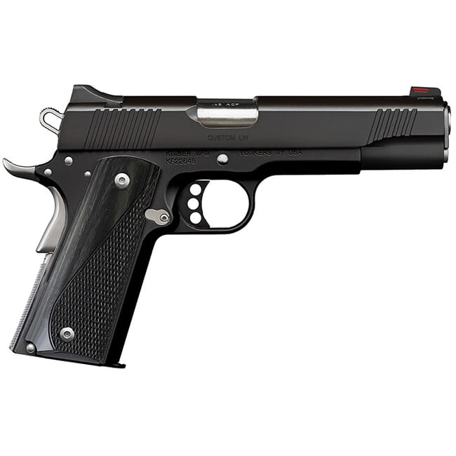 Kimber Custom LW (Nightstar) .45 ACP 8rd Black Pistol 3700595