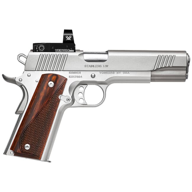 Kimber Stainless LW 9mm 9rd Pistol w/ Vortex Venom 6 MOA Red Dot Installed 3700634