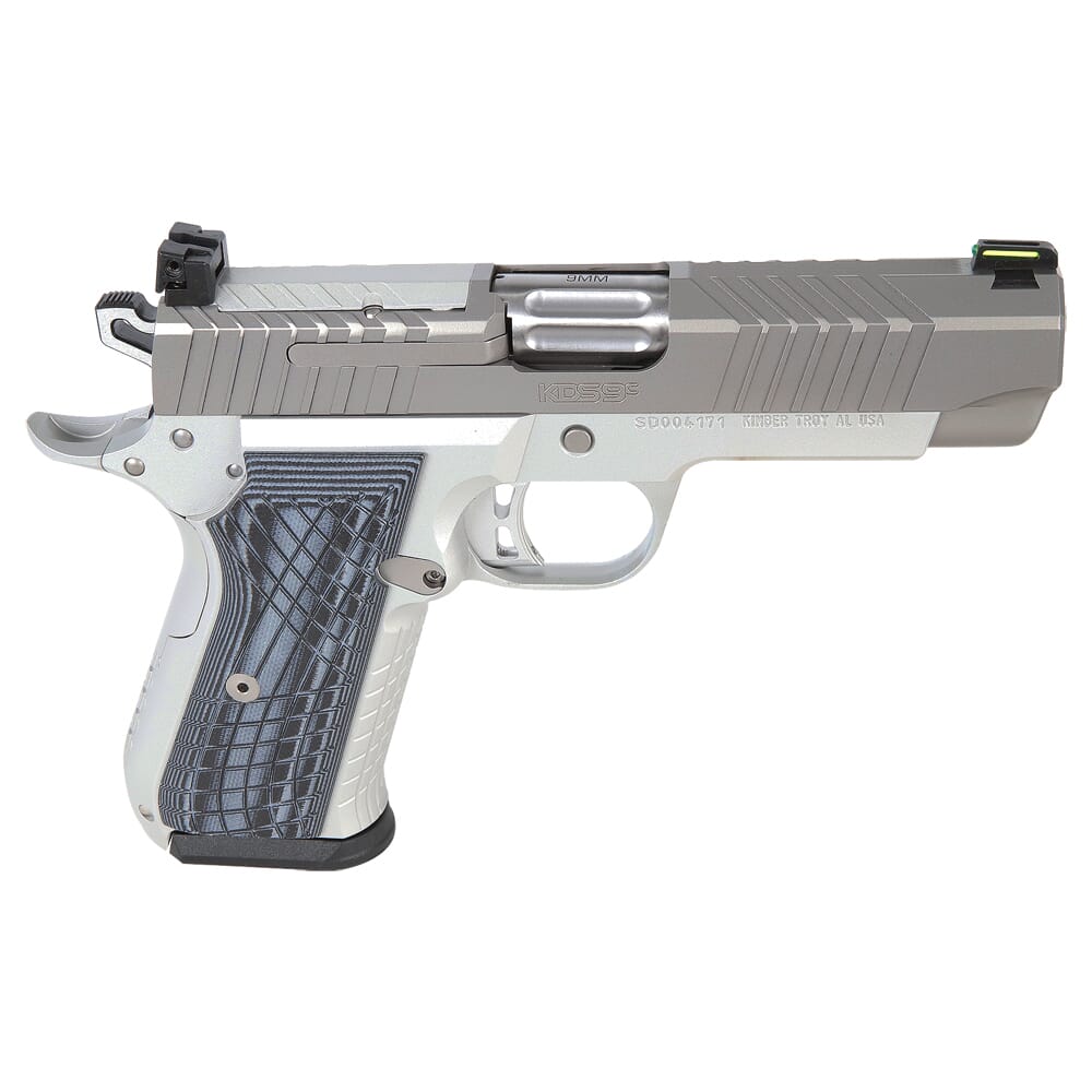 Kimber KDS9c 9mm 4" Bbl Optics Ready Stainless Steel Pistol w/(2) 10rd Mags 3100013