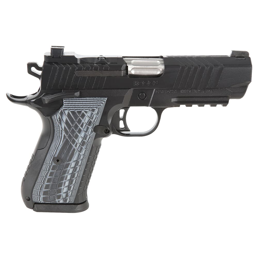 Kimber KDS9c Rail 9mm 4.09&quot; Bbl Optics Ready Black 10rd Pistol w/3-Dot TruGlo Night Sights 3100017