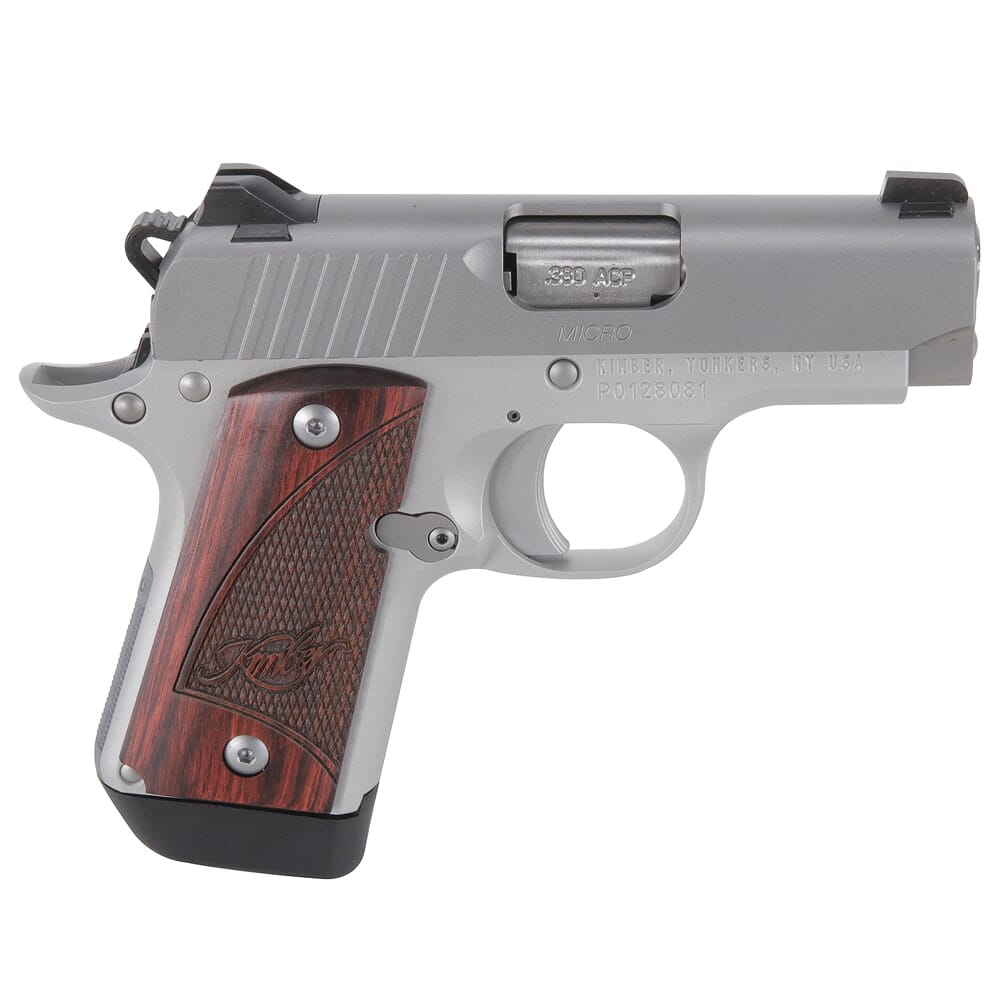 Kimber Micro 380 RTC Special .380 ACP Stainless Rosewood NS Pistol 3700677