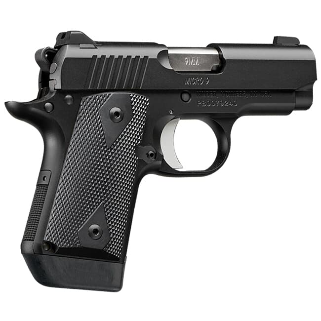 Kimber Micro 9mm 7rd Black Pistol 3700635