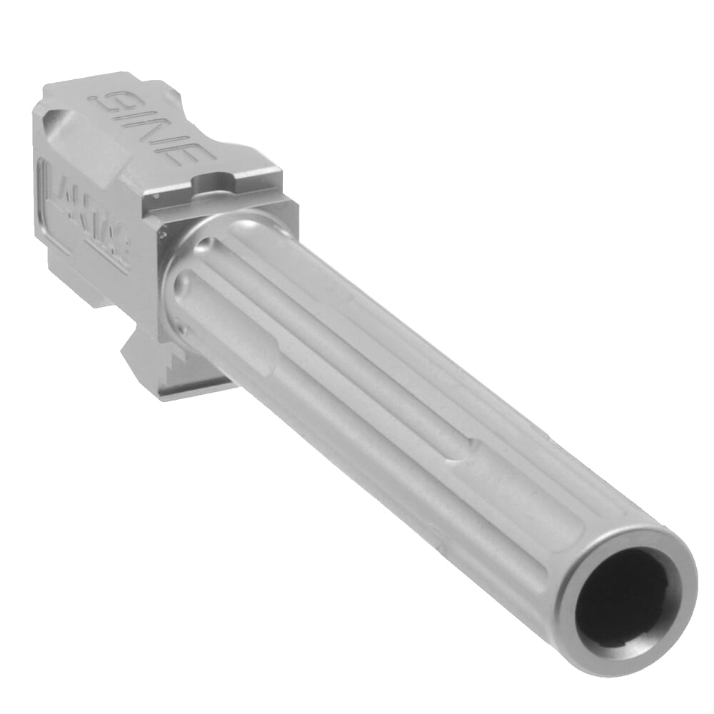 Lantac 9INE Fluted Non-Threaded SS Barrel for G17 01-GB-G17-NTH-SS