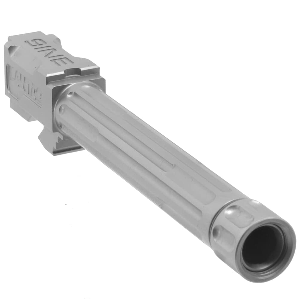 Lantac 9INE Fluted Threaded SS Barrel for G17 01-GB-G17-TH-SS