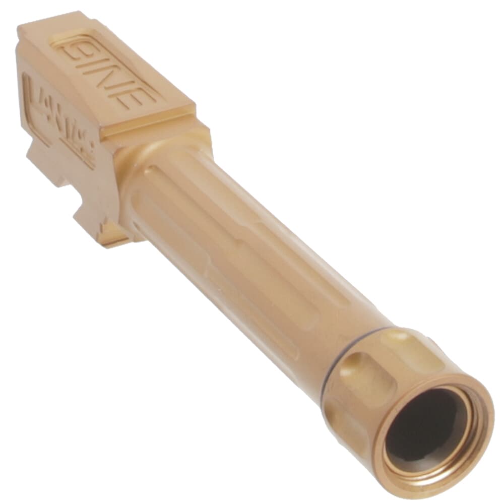 Lantac 9INE G43 Fluted Threaded Bronze Bbl 01-GB-G43-TH-BRNZ