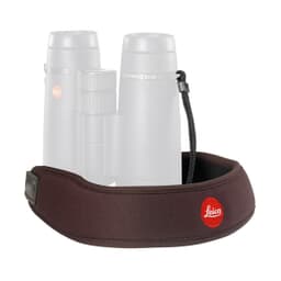 Leica Neoprene Bino Neck Strap - Chocolate Brown 42053 42053