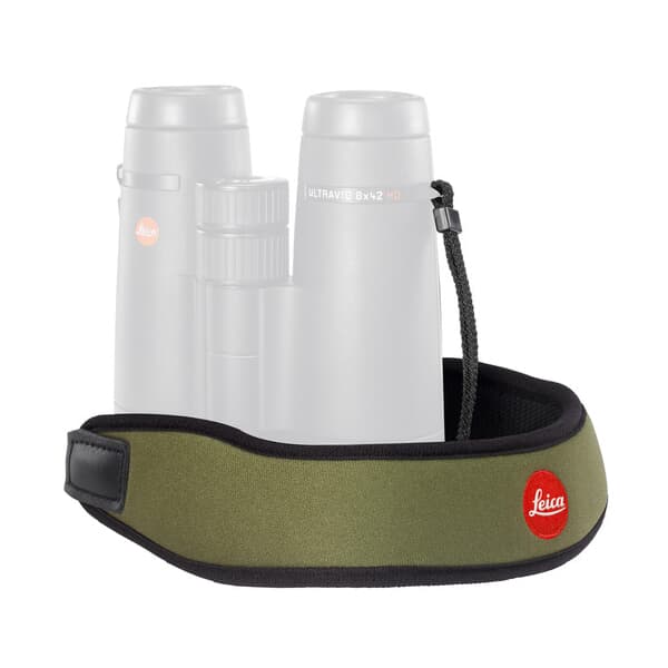 Leica Neoprene Bino Neck Strap - Olive Green 42055 42055