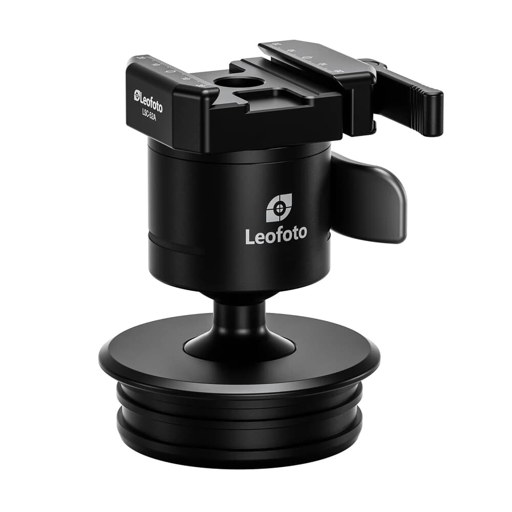 Leofoto MAB-75X Precision Rifle Ball Head w/100mm Systematic Adapter MAB-75X-ARCA