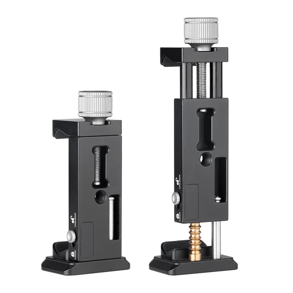 Leofoto PC-90II Adjustable Smartphone Clamp w/Locking Width &amp; Arca-Compatible Base PC-90II