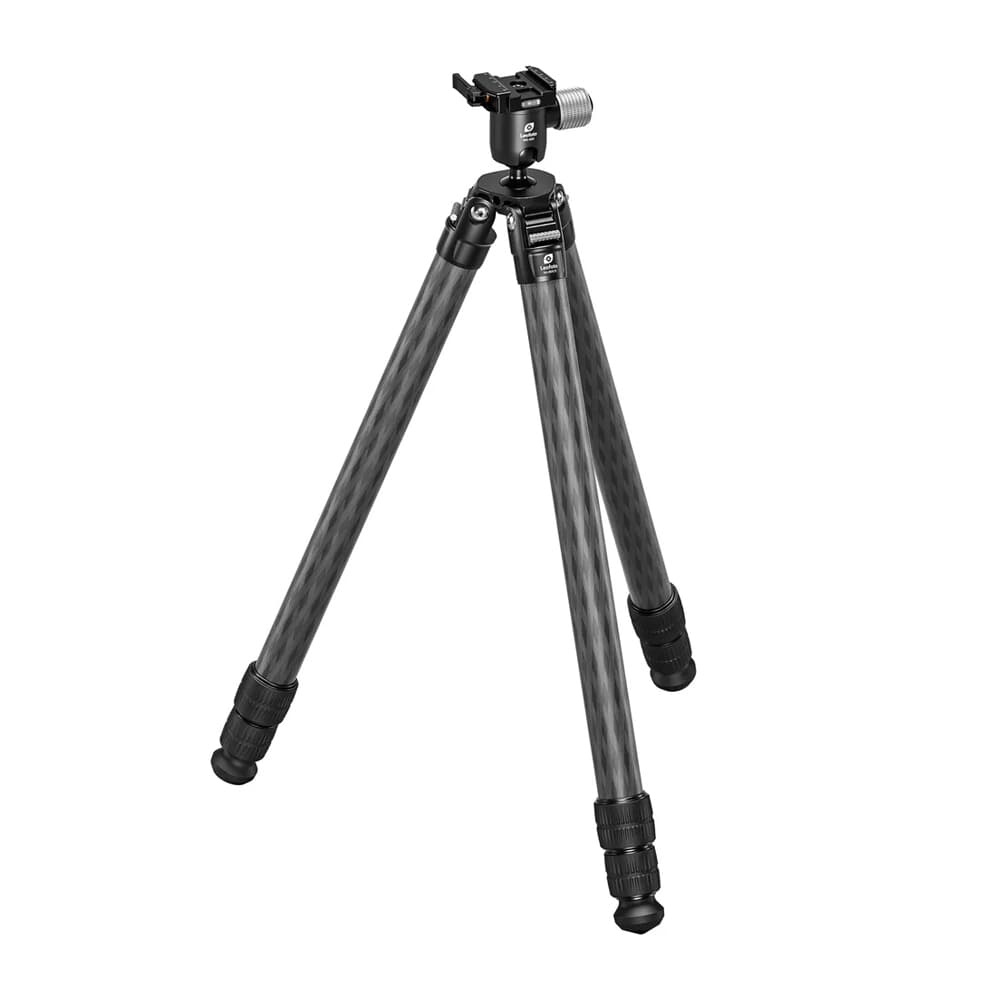 Leofoto SA-X SA-363CX Long Tripod w/Rosette, 3/8&quot; Mounting Stud &amp; MG-40X Lever-Release Rapid Lock Ball Head SA-363CX-MG-40X-ARCA