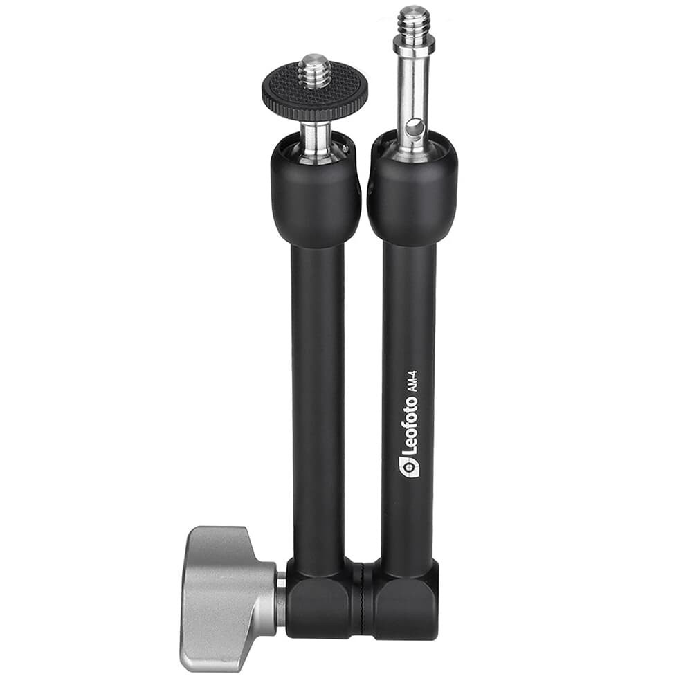Leofoto AM-4 127mm Versa Magic Arm Multi-Purpose Accessory w/1/4&quot; Mounting Slot AM-4