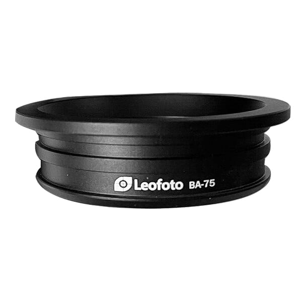 Leofoto BA-75 75mm Bowl Adapter for LN-364C, LM-365C LM-364C, LM363C BA-75-BOWL