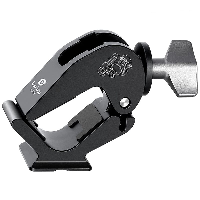 Leofoto 28-60mm Diameter Arca Dovetail Standard Binocular Adapter BC-02