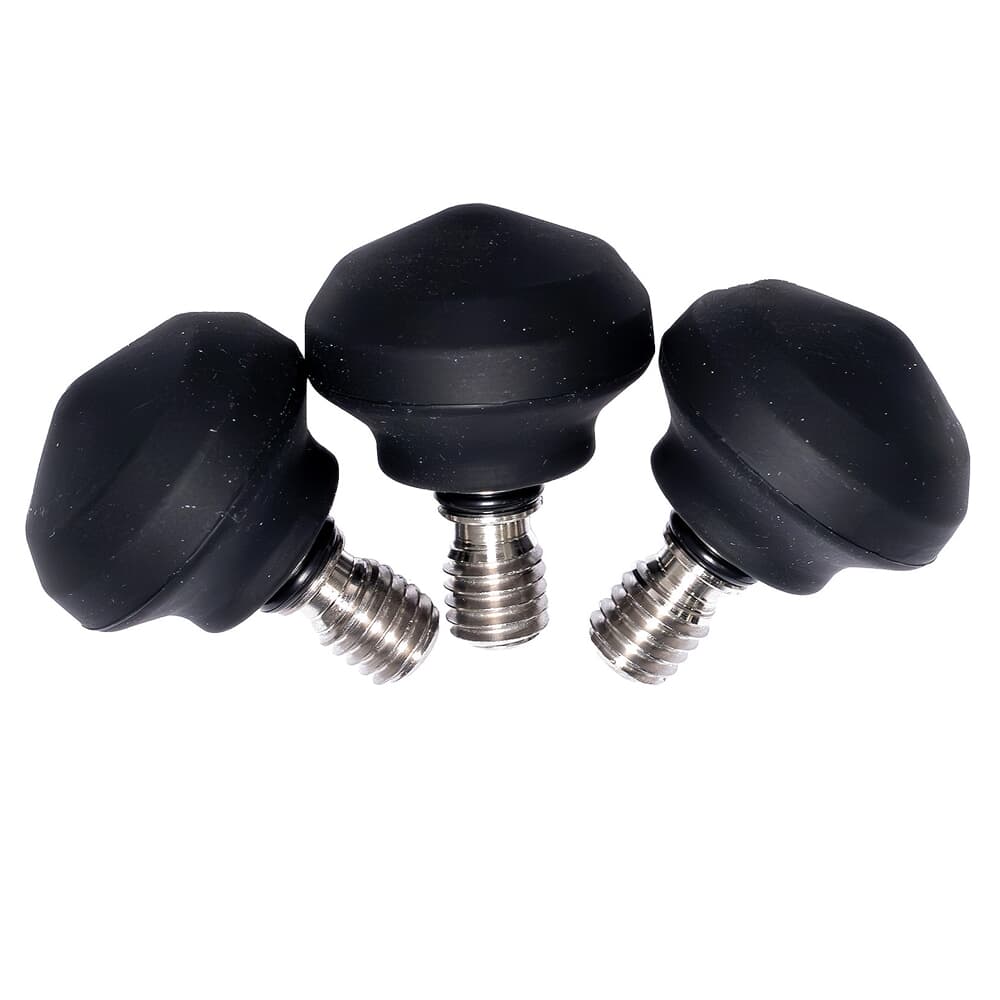 Leofoto LF-16 3pc 30mm Rubber Tripod Feet w/3/8&quot; Thread LF-16