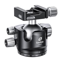 Leofoto LH-47SK 47mm Low Profile Ball Head w/LSK-50 Dual Clamp Arca/Picatinny LH-47SK