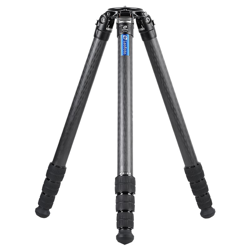 Leofoto LM Series LM-404C Carbon Fiber Tripod w/100mm Bowl & Bag Max 88lb LM-404C