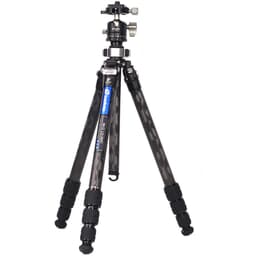 Leofoto LQ-284C Premium Carbon Fiber Tripod + LH-30 Ballhead w/Quick Swap Center Column+Apex Platform & Tripod Bag LQ-284C+LH-30