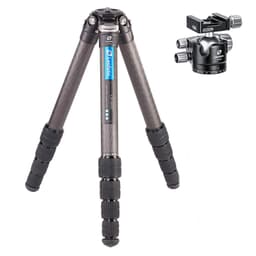 Leofoto LS Ranger Series LS-365C Professional Light Weight Carbon Fiber Tripod Kit w/Screw Knob Dual Clamp for Arca/Picatinny Rail LS-365C-LH-40SK