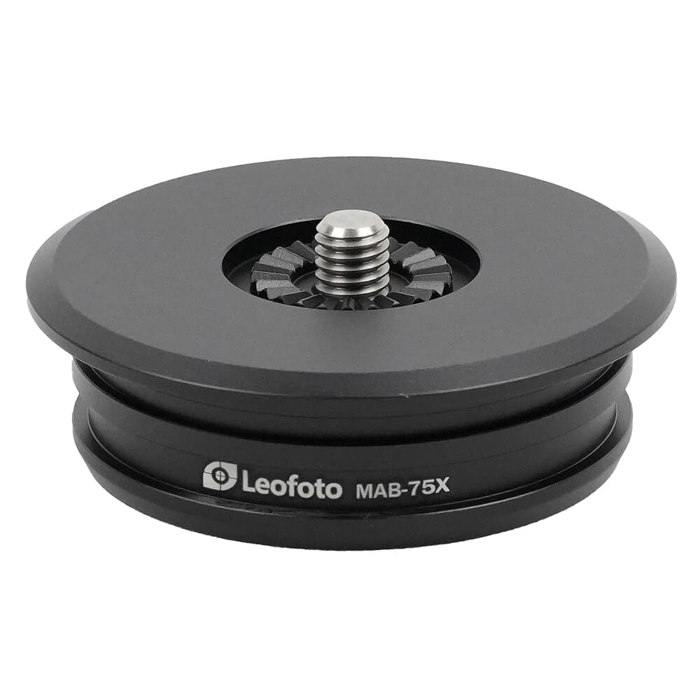 Leofoto MA-X Connecting Heads X Bowl Adapter w/75mm Bowl MA-75X