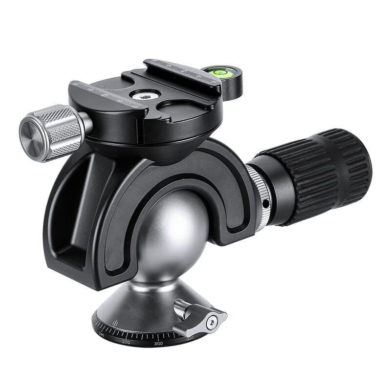 Leofoto MH-60 Arca Compatible Panning Ball Head w/Handlebar Control MH-60
