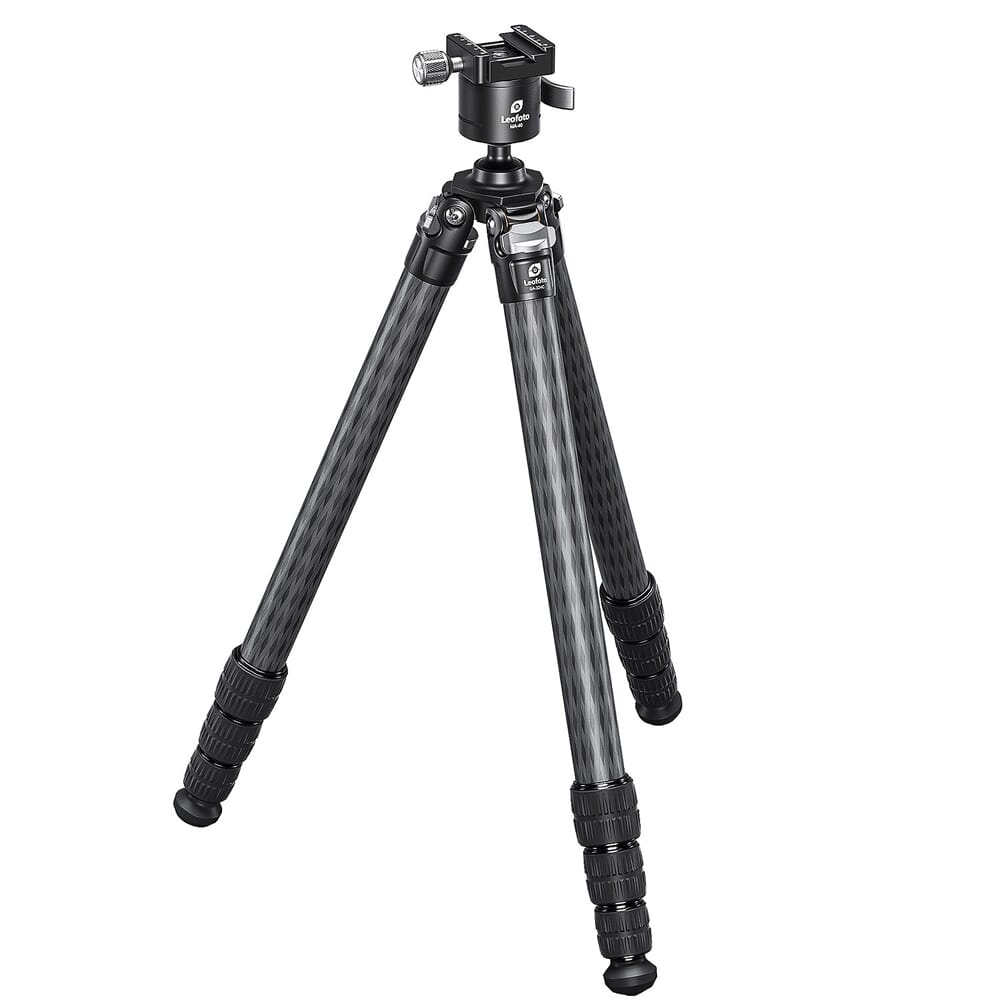 Leofoto SA Series SA-324C Tapered SOAR Rifle Tripod w/MA-40 40mm Rapid-Lock Ball Head Set SA-324C-MA-40