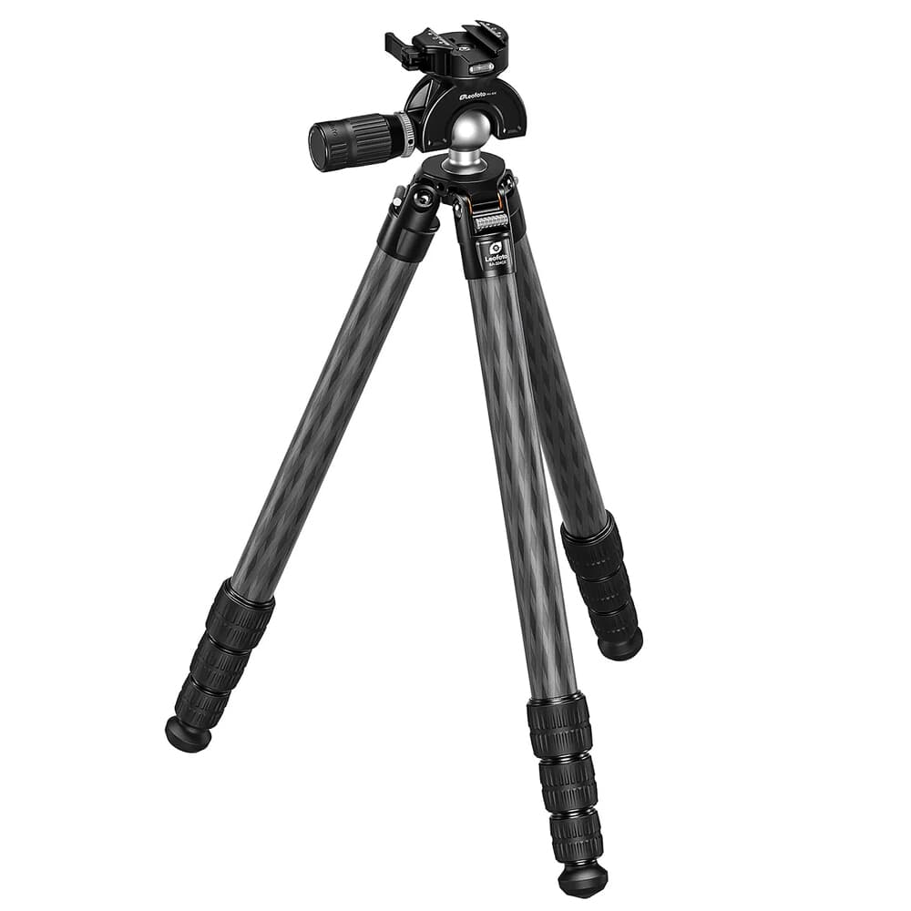 Leofoto SA-X SA-363CX Long Tripod w/Rosette, 3/8&quot; Mounting Stud &amp; MH-X Full Dynamic Ball Head SA-363CX-MH-50X-ARCA